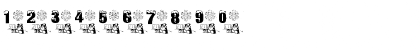 Download Winter Fun Regular Font Numeric Preview
