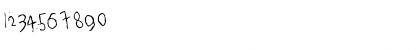 Download Betelgeuse Regular Font Numeric Preview