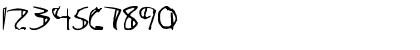 Download Caf預op Regular Font Numeric Preview