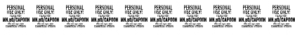 Download Capoon PERSONAL USE Black Italic Font Numeric Preview