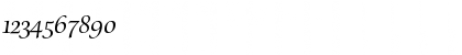 Download Cataneo LtSwash BT Light Swash Font Numeric Preview