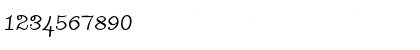 Download cmfi10 Regular Font Numeric Preview