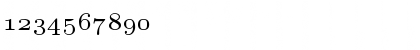 Download cmmi7 Regular Font Numeric Preview