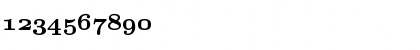 Download cmmib8 Regular Font Numeric Preview