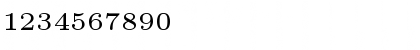 Download cmr5 Regular Font Numeric Preview