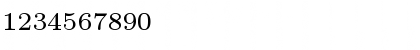 Download cmr6 Regular Font Numeric Preview