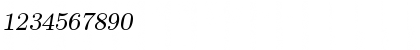 Download cmsl8 Regular Font Numeric Preview