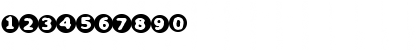 Download Circulate BRK Regular Font Numeric Preview