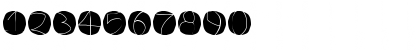 Download CirculumInvers Regular Font Numeric Preview