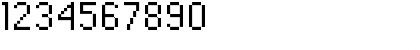 Download copy 09_56 Regular Font Numeric Preview