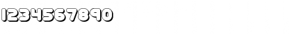 Download Corpulent Caps Shadow (BRK) Regular Font Numeric Preview