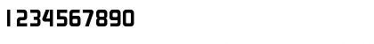 Download Digital-Bold Regular Font Numeric Preview