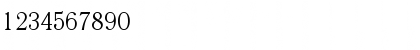 Download DT Antiqua Regular Font Numeric Preview