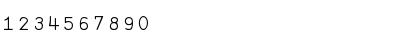 Download Dyalog Std TT Regular Font Numeric Preview