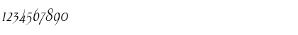Download Echelon Italic Font Numeric Preview