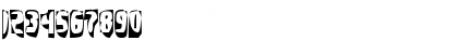 Download grabage Regular Font Numeric Preview