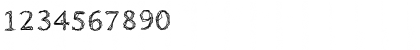 Download Citore Regular Font Numeric Preview