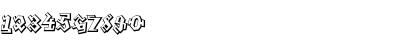 Download Graffiti Treat Regular Font Numeric Preview