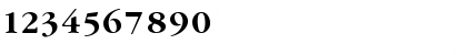 Download GT-GaramondBoldCPlot Regular Font Numeric Preview