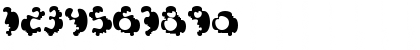 Download Anklet Regular Font Numeric Preview