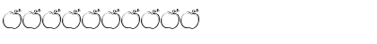 Download Appelocity Regular Font Numeric Preview