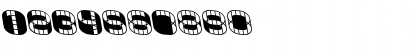 Download Arch n Circles Regular Font Numeric Preview
