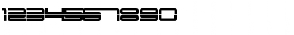 Download Arrest Regular Font Numeric Preview