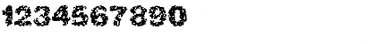 Download Ashes Regular Font Numeric Preview