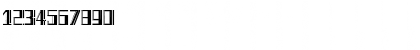 Download Bar Zone Regular Font Numeric Preview