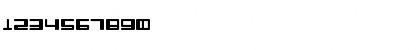 Download Beep Letter Regular Font Numeric Preview