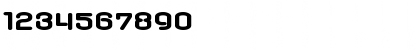Download Beraz Obron Regular Font Numeric Preview