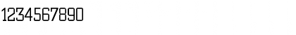 Download Civic Light Regular Font Numeric Preview
