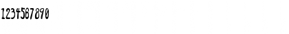 Download Boogie Woogie Regular Font Numeric Preview