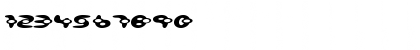 Download Boomrang Regular Font Numeric Preview