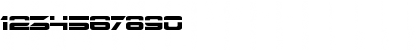 Download Bottle Sand Regular Font Numeric Preview