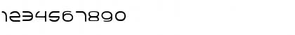 Download Bounce Arrow Regular Font Numeric Preview