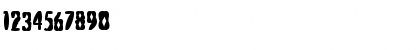Download Bowl Regular Font Numeric Preview