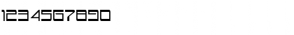 Download Brain in Chain Regular Font Numeric Preview