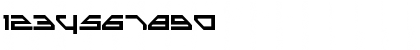 Download Brutal Black Regular Font Numeric Preview