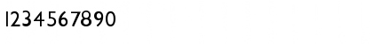 Download Bud Script Regular Font Numeric Preview