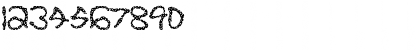 Download Bugs Regular Font Numeric Preview