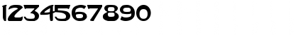Download Bullock Cart Regular Font Numeric Preview