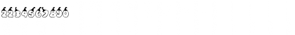 Download BUNNY KAI Regular Font Numeric Preview