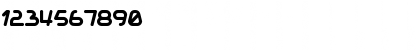 Download Burger Regular Font Numeric Preview