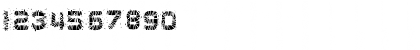 Download Burst Regular Font Numeric Preview
