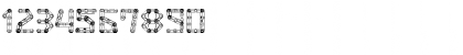 Download CJMeccanector Normal Font Numeric Preview