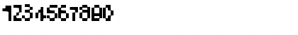 Download Compu Regular Font Numeric Preview