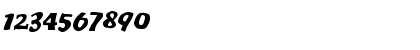 Download emboss Regular Font Numeric Preview