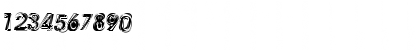 Download Eye on You Regular Font Numeric Preview