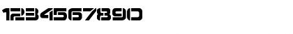 Download High Jack Regular Font Numeric Preview